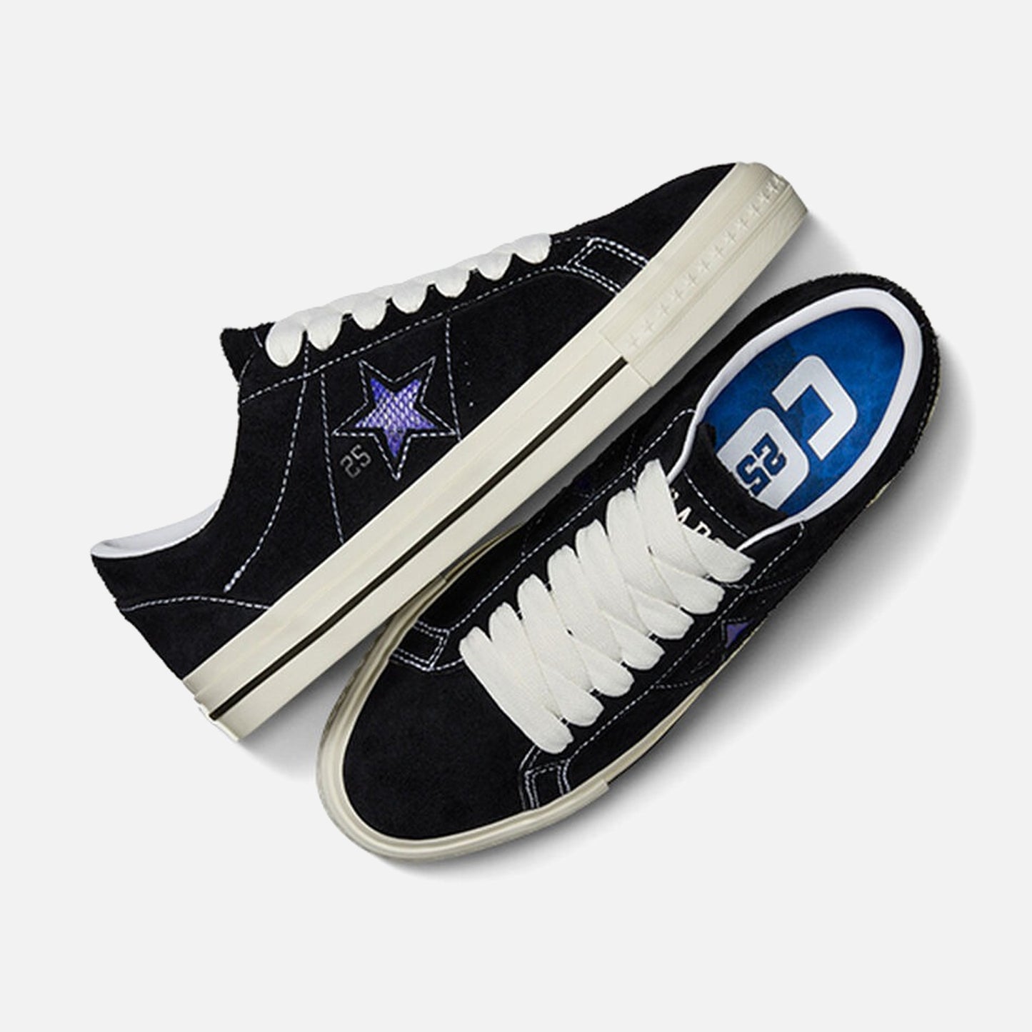 Converse x Quarter Snacks One Star Pro Black Suede