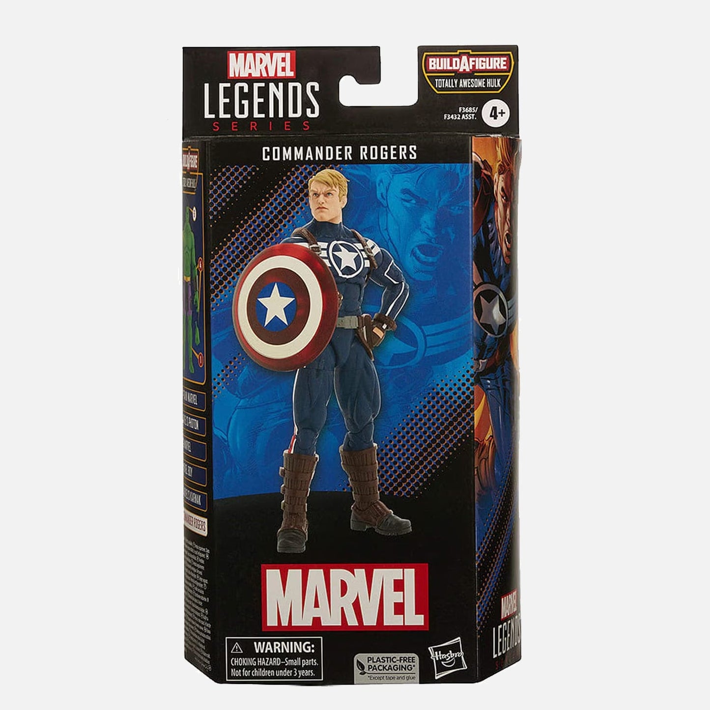Hasbro Marvel Legends Series Marvel Comics Commander Rogers 6-Inch Action Figures
