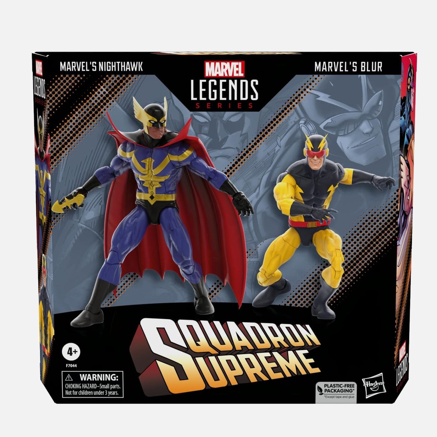 Hasbro Marvel Legends Series Marvel's Nighthawk and Marvel's Blur 2-Pack 6" Marvel Legends Action Figures