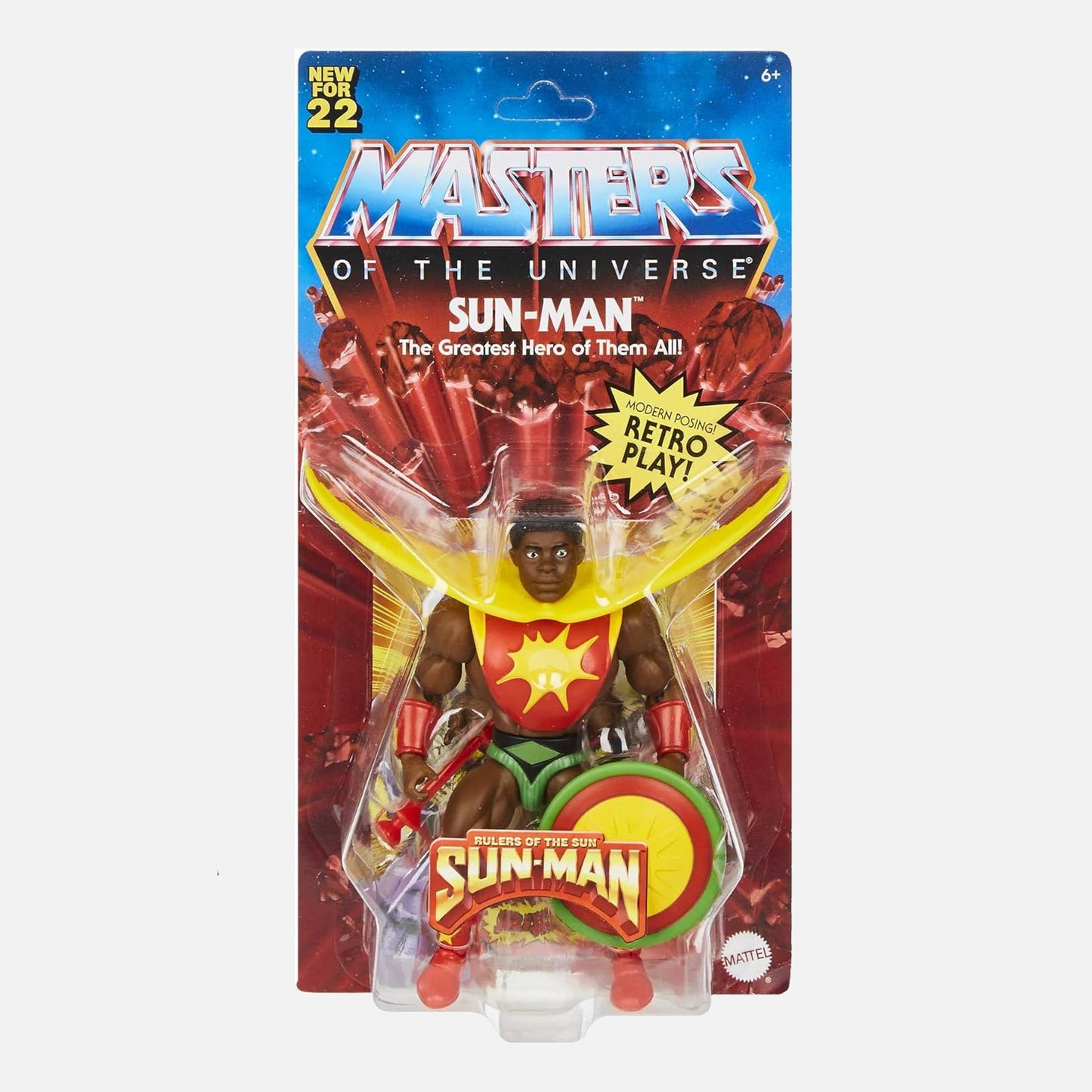 He-Man Masters of the Universe Origins Sun-Man Action Figure