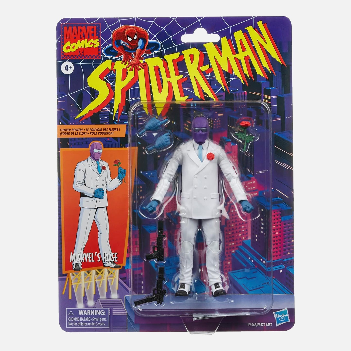 Marvel Hasbro Legends Series Rose Spider-Man Legends Collectible 6 Inch Action Figure