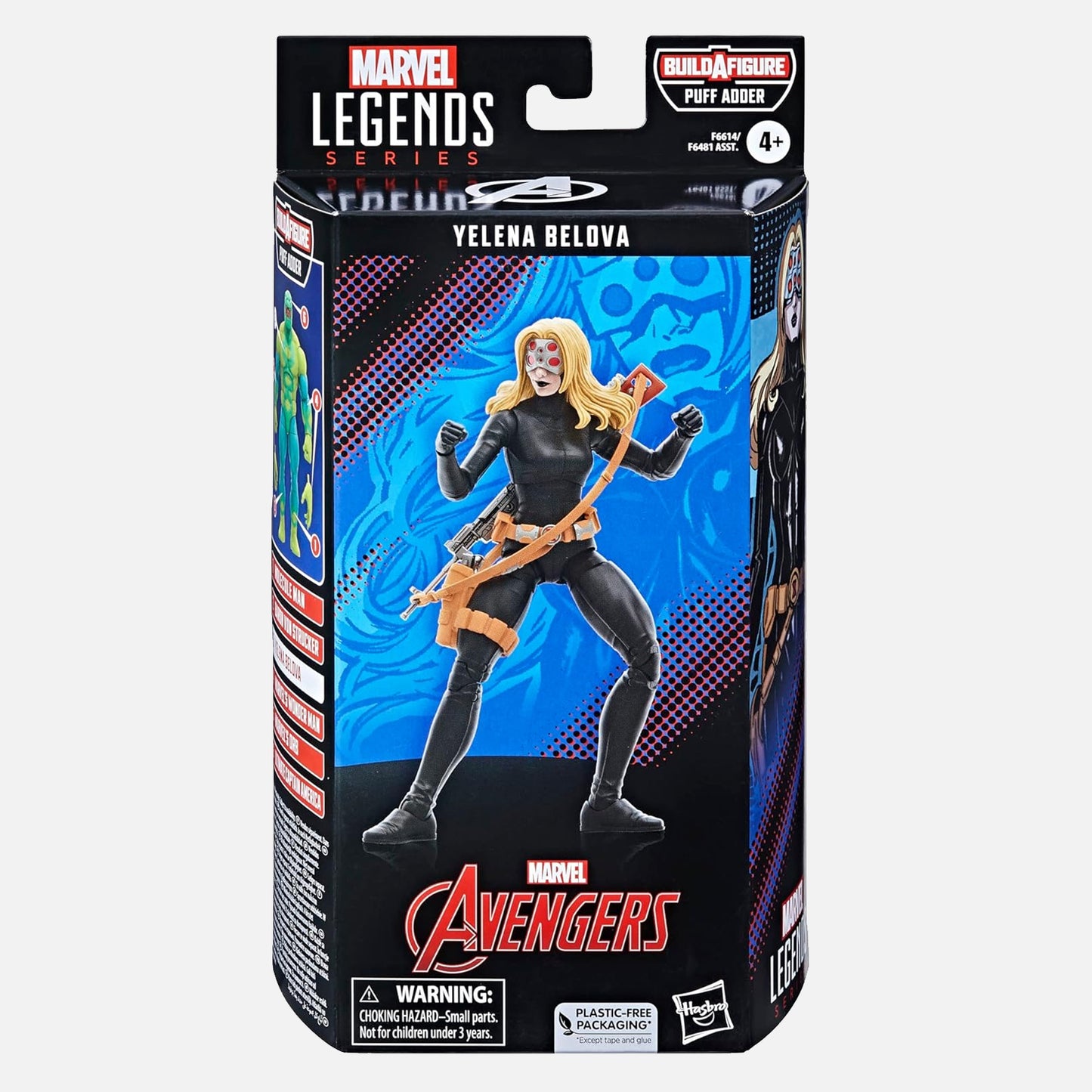 Marvel Hasbro Legends Series Yelena Belova Black Widow Figurine