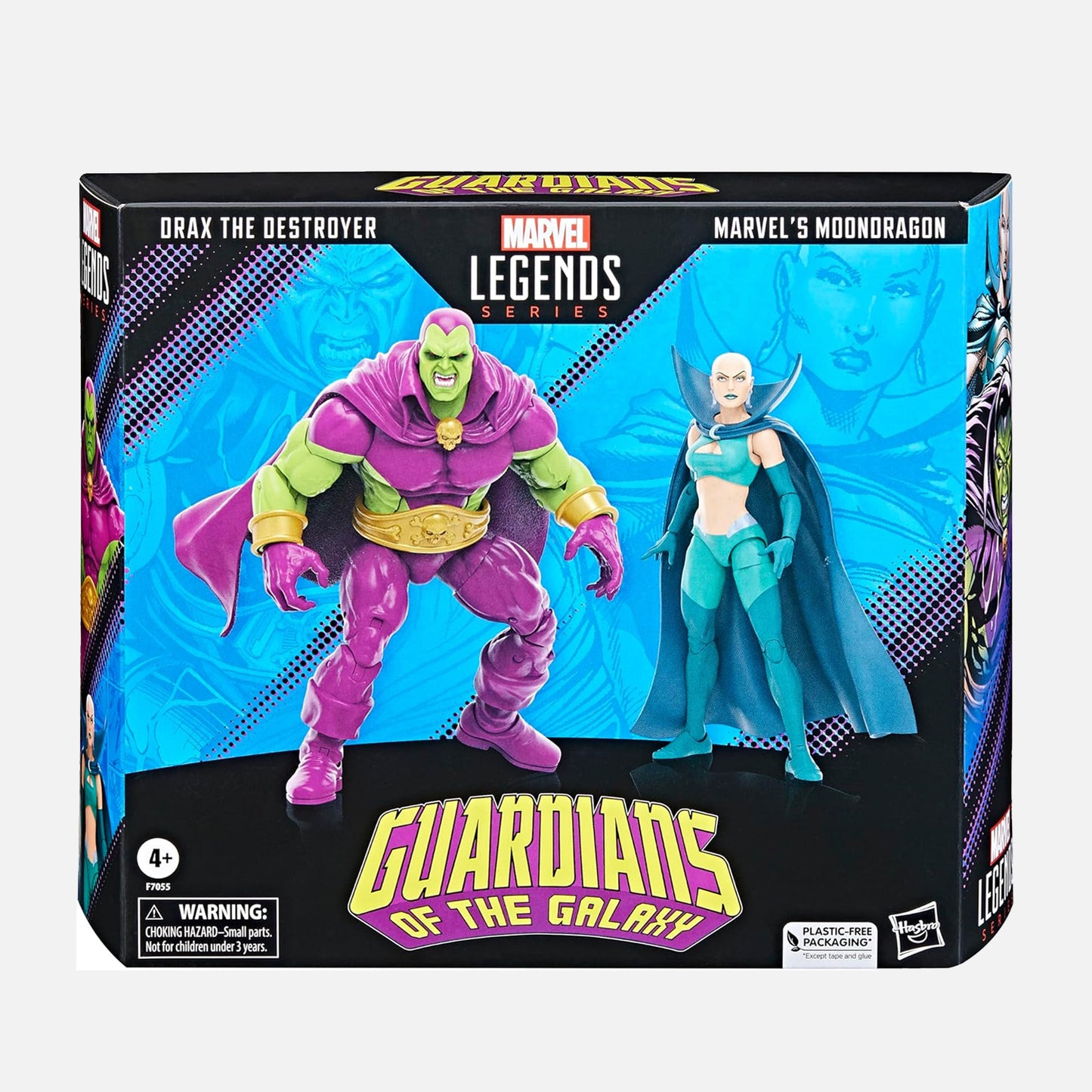 Marvel Legends Guardians of The Galaxy 6 Inch Action Figure 2-Pack - Drax & Moondragon