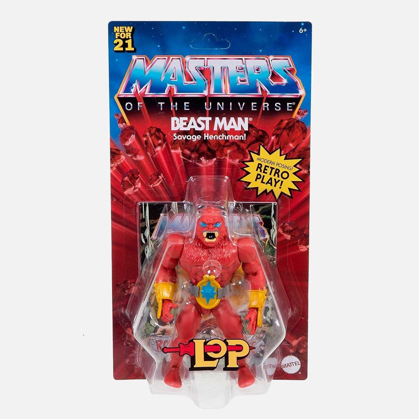 Masters of the Universe Origins Action Figure Beast Man 5.5-inch