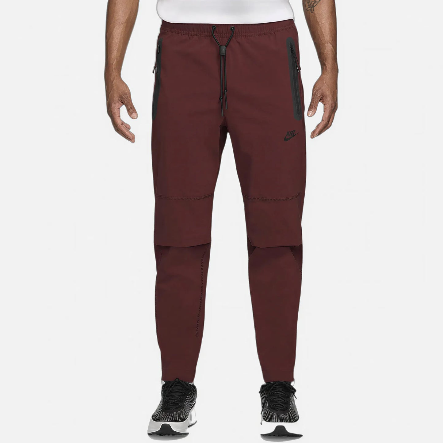 Men's Nike Tech Woven Maroon Windrunner Trousers