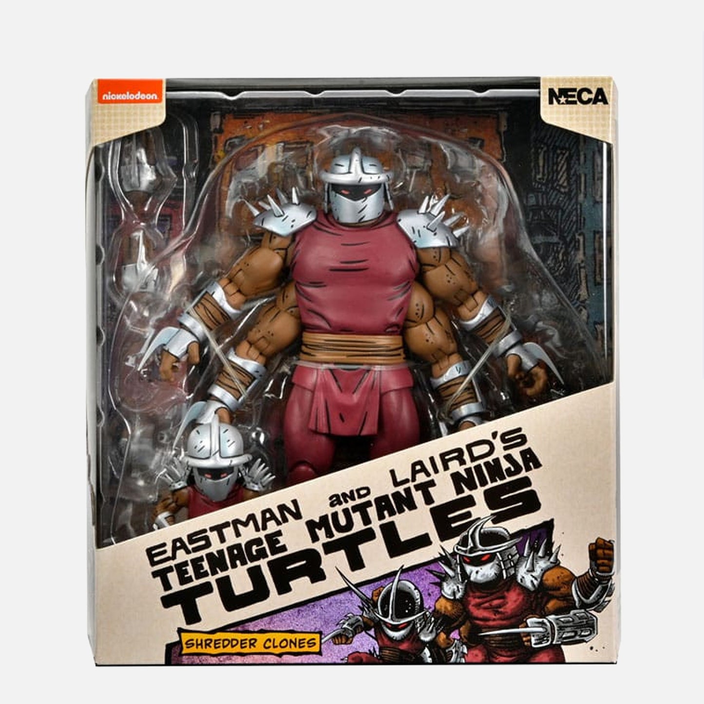 Ninja Turtles Mirage Comics figurine Shredder Clone 18 cm & Mini Shredder Deluxe Figurines TMNT
