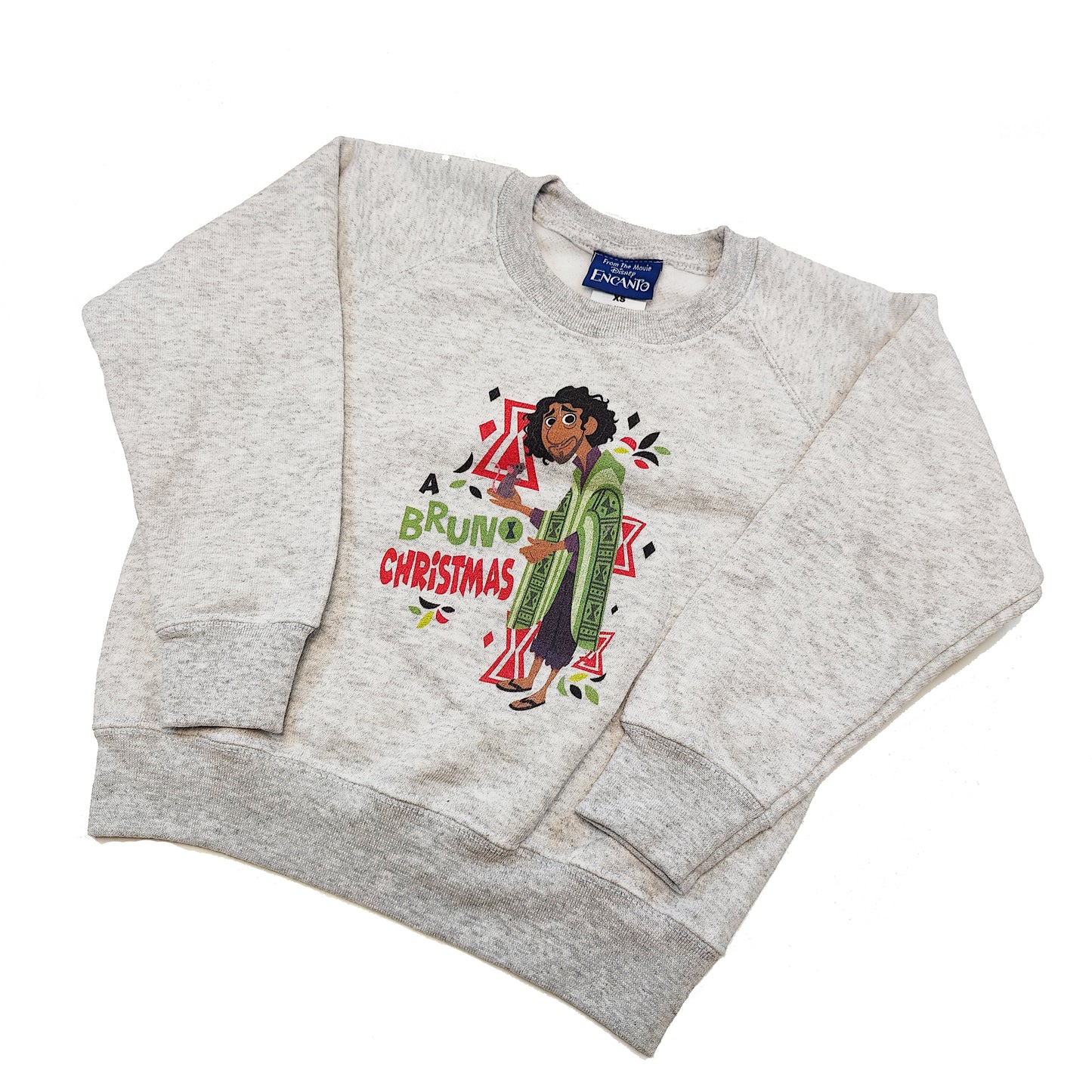 Official Disney Encanto Christmas Kids Grey Sweater