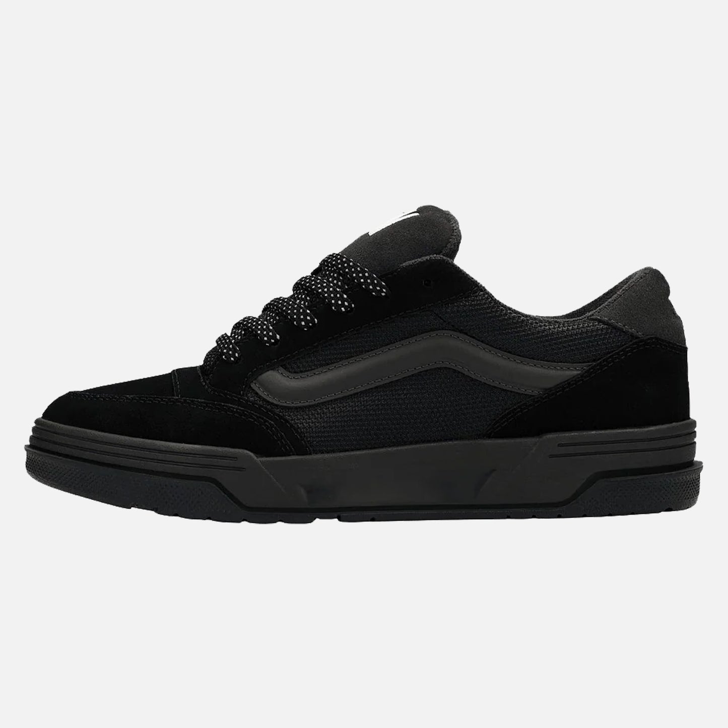 Mens Vans Hylane Black Suede Skate Shoe
