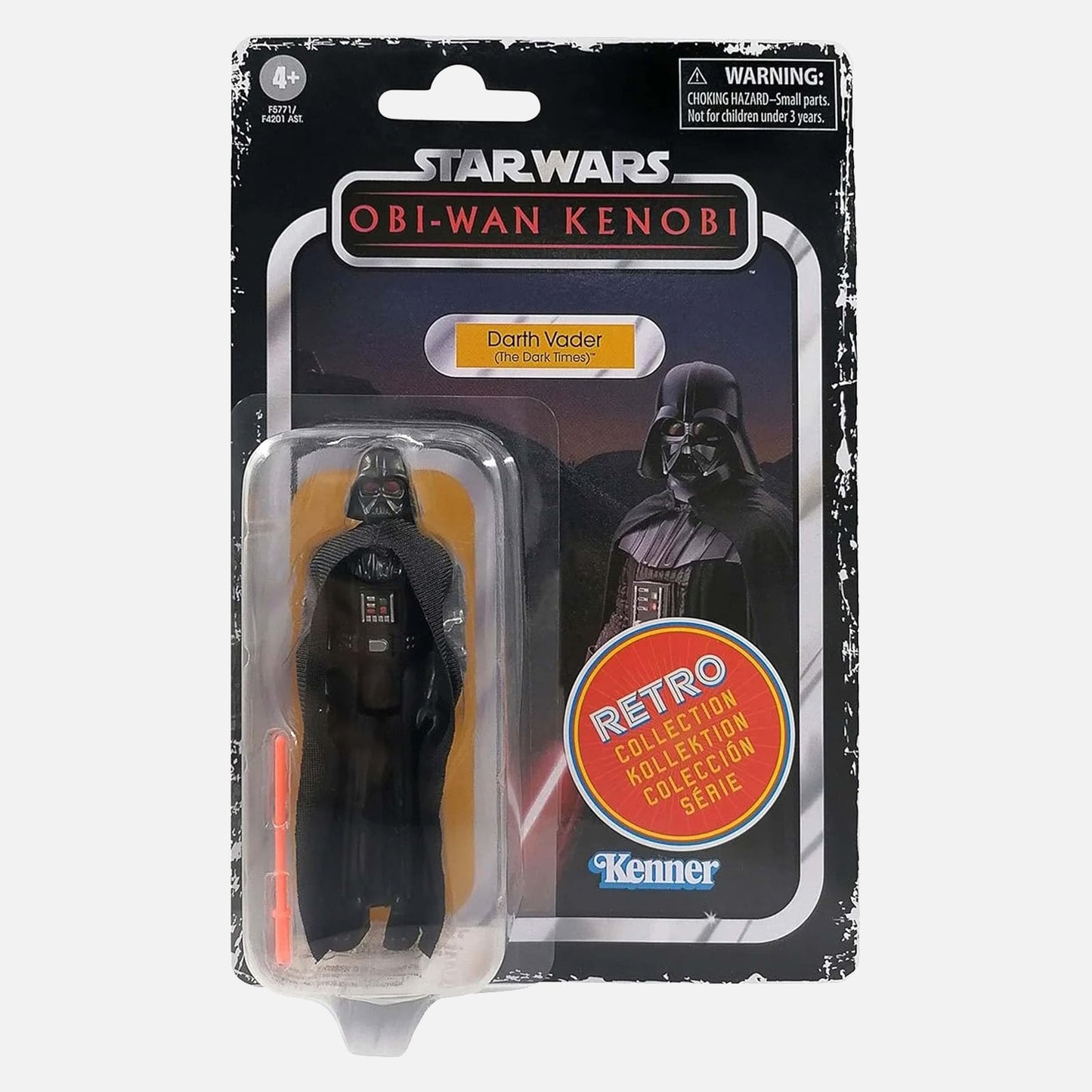 Star Wars Hasbro Retro Collection Darth Vader (The Dark Times) 3.75-Inch Action Figure