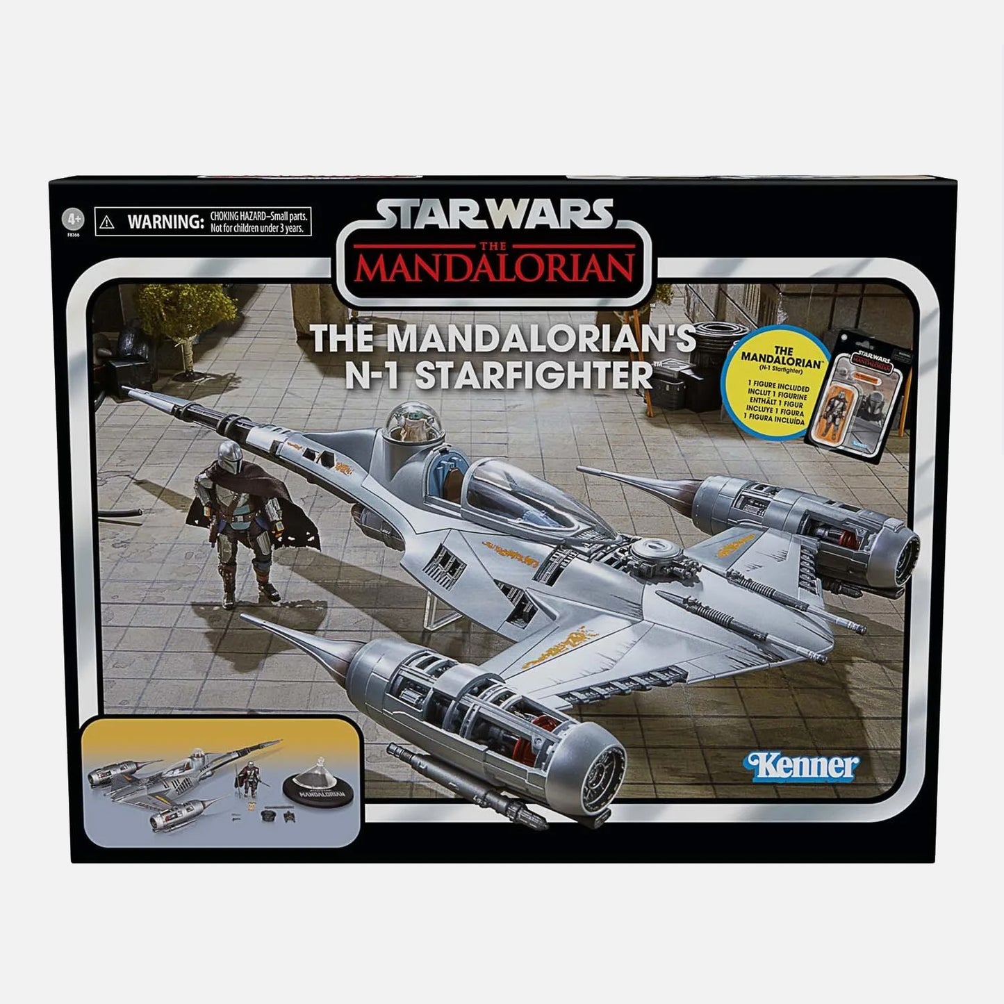 Star Wars The Vintage Collection The Mandalorian’s N-1 Starfighter Vehicle & Action Figure