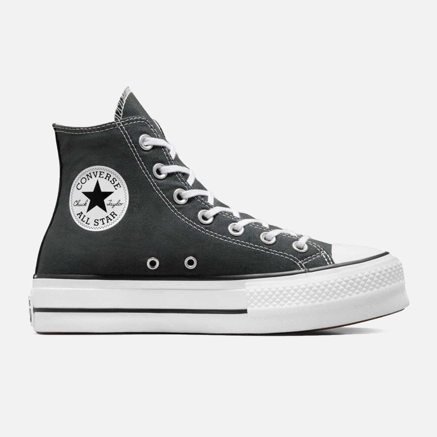 Women's Converse Chuck Taylor Lift Hi Lift Charcoal
