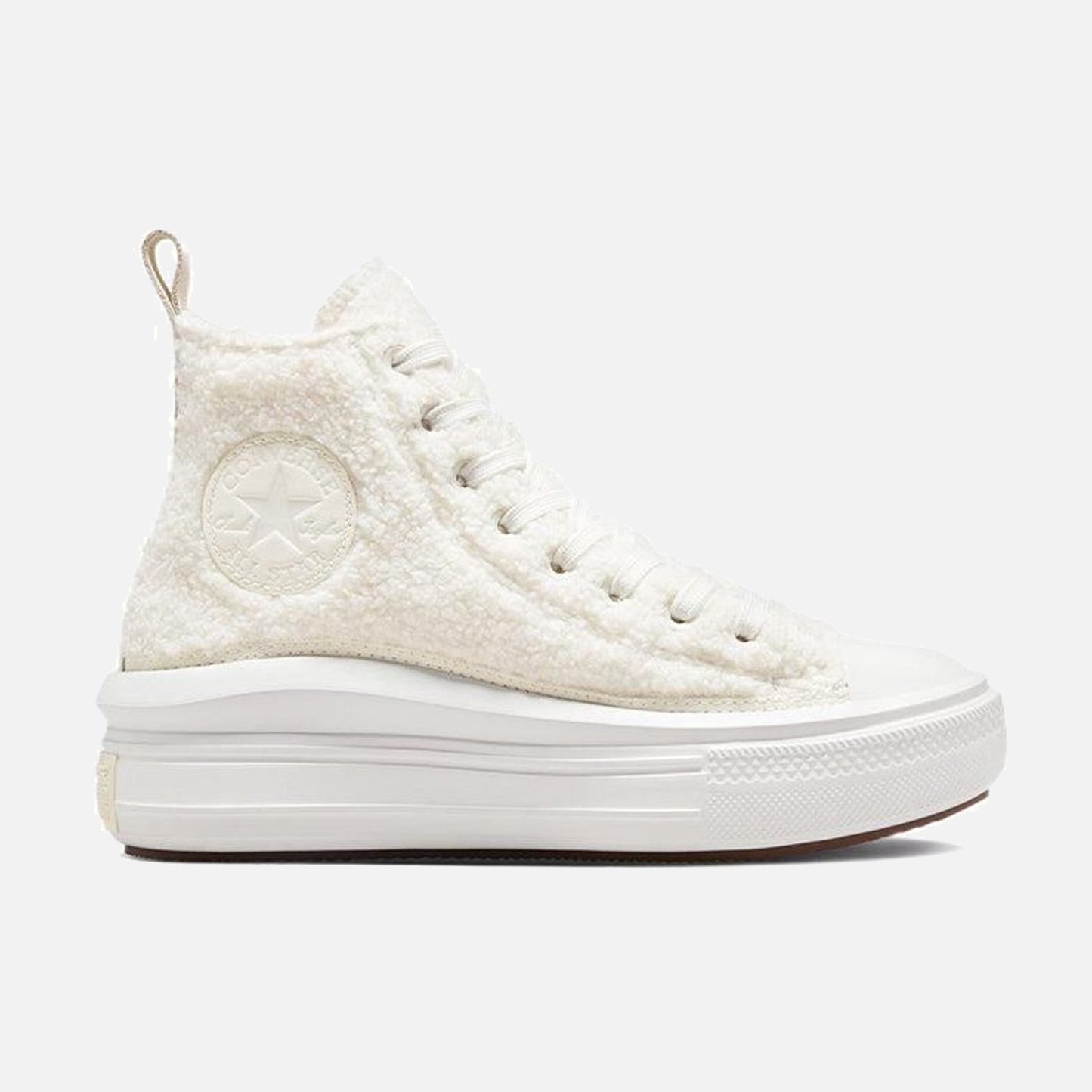 Women's Converse Chuck Taylor Move Hi Sherpa Cream