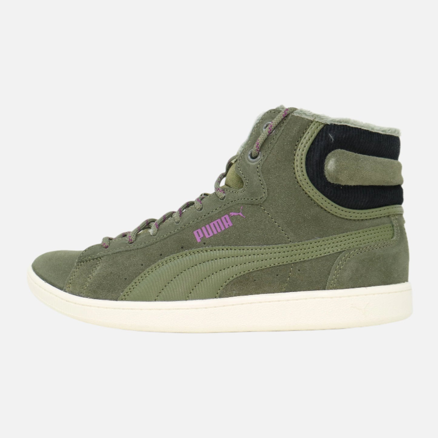 Women's Puma Vikky Mid Corduroy - Olive