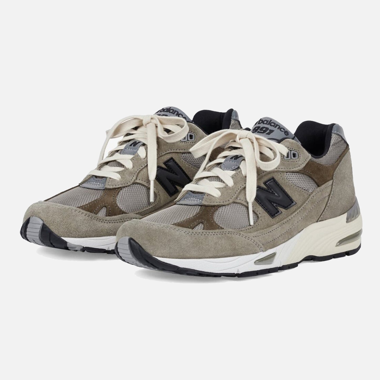 Men's New Balance x JJJJound 991 Olive Suede M991JJA
