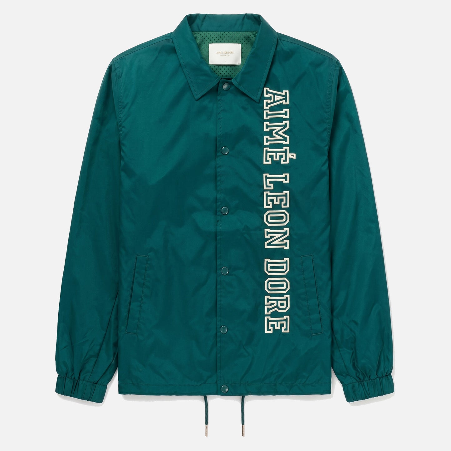 Aime Leon Dore Coaches Jacket Botanical Green