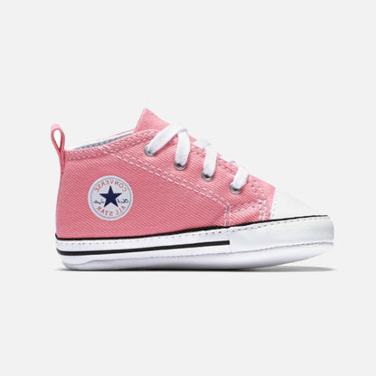 Baby Converse Crib Booties Pink