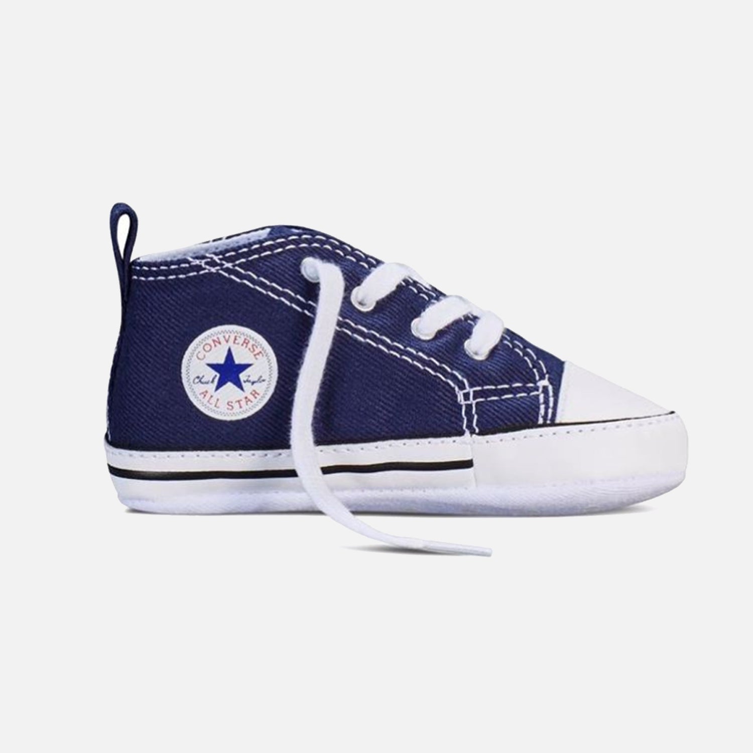 Baby Converse Crib Booties navy blue