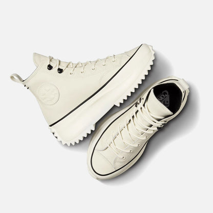 Converse Run Star Hi Hike Cream Leather