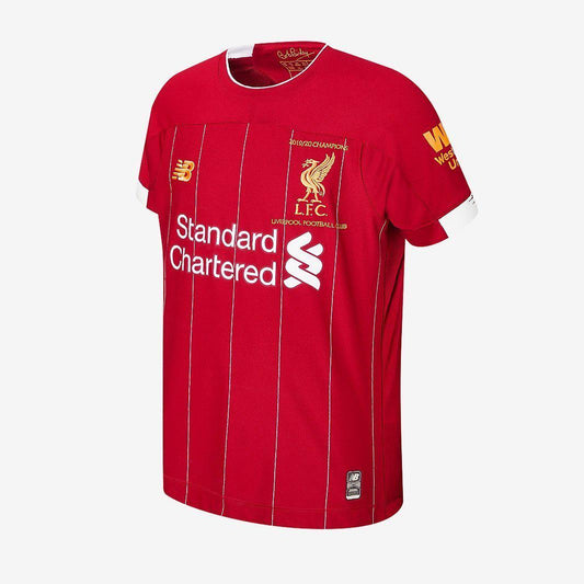 Kids Liverpool New Balance 19/20 Championship Home Football Shirt