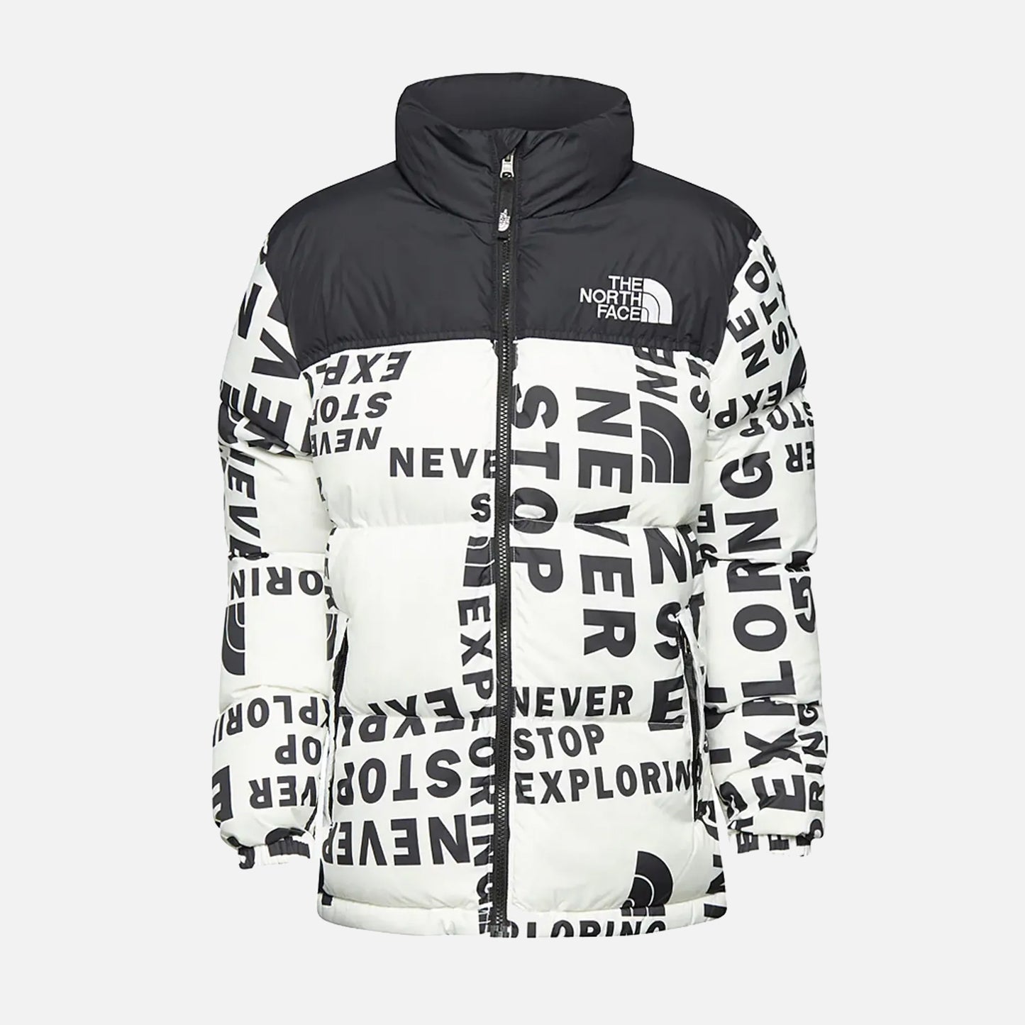 Kids North Face 1996 Retro Nuptse Puffer Jacket - White