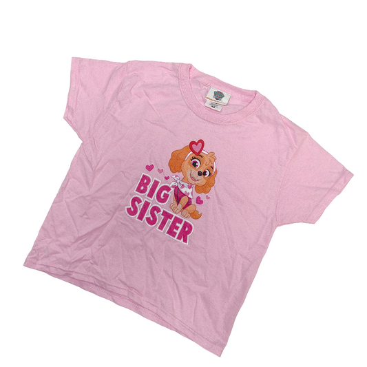 Kids Official Paw Patrol Vintage Pink T-Shirt