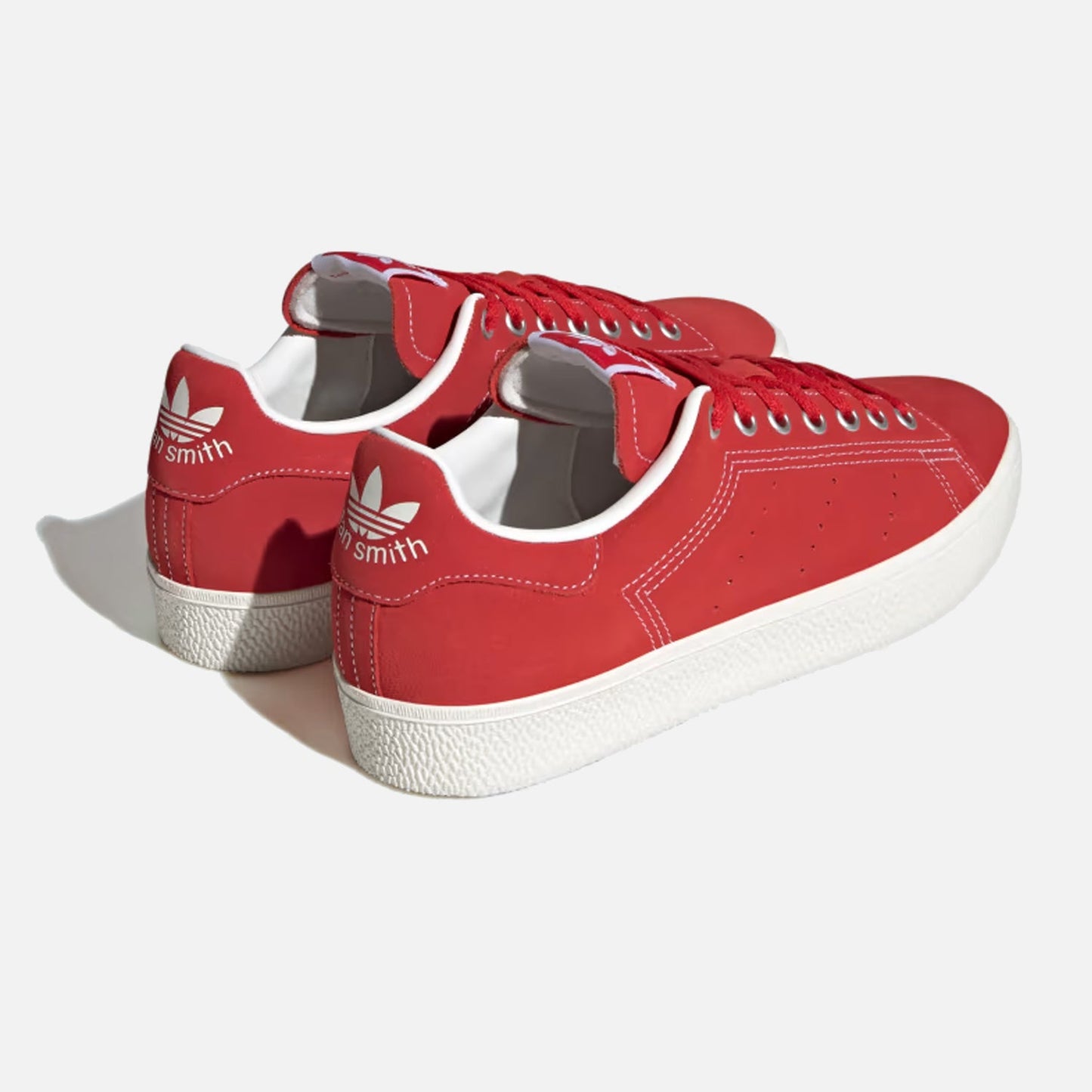 Men's Adidas Stan Smith Suede Red