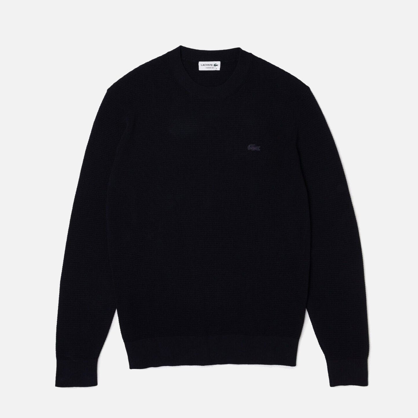 Men's Lacoste Classic Fit Cotton Blend Sweatshirt Navy