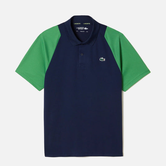 Men's Lacoste Tennis Polo Shirt Navy Green