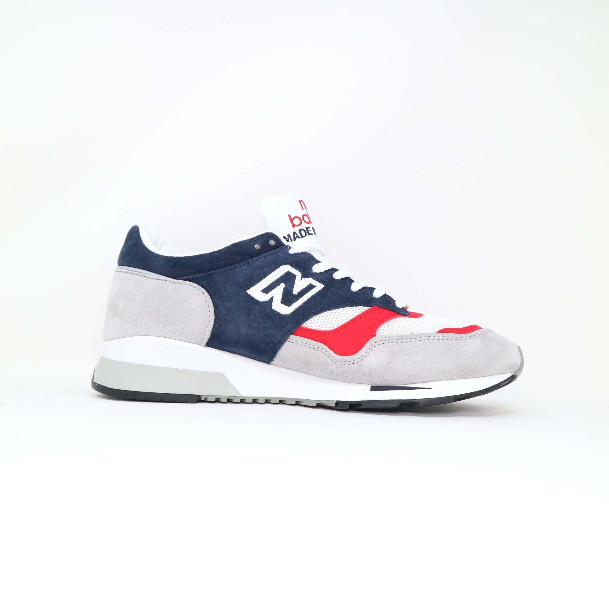 Men's New Balance 1500 GWR Blue Red Grey Suede Trainers