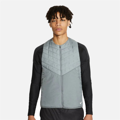 Men's Nike Aerolayer Repel Running Vest Grey
