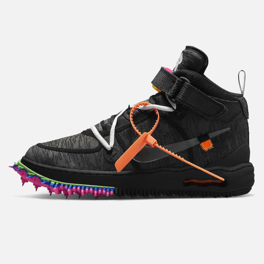 Men's Nike Air Force 1 Mid Off White - Black