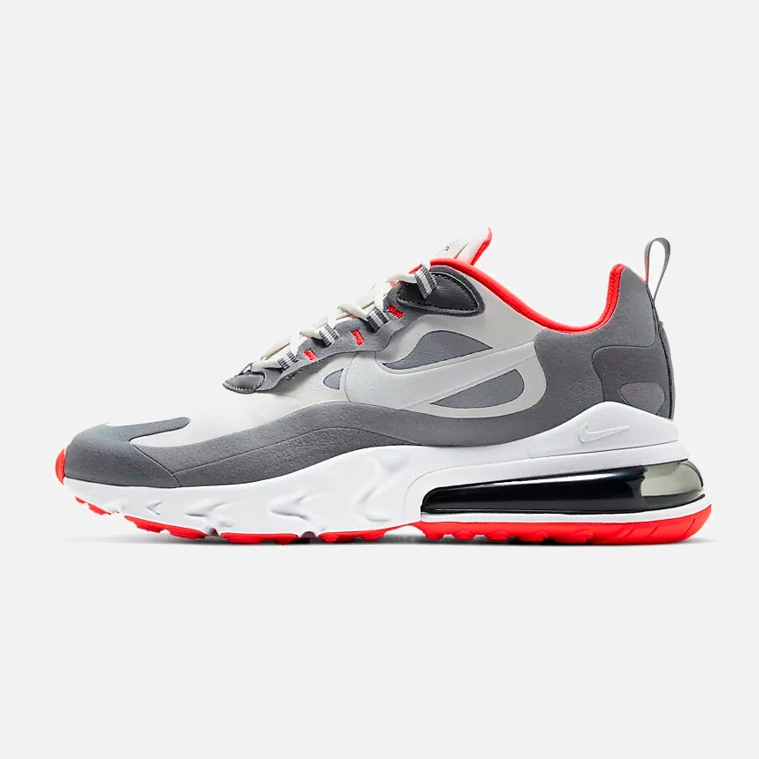 Men's Nike Air Max 270 React - White Grey