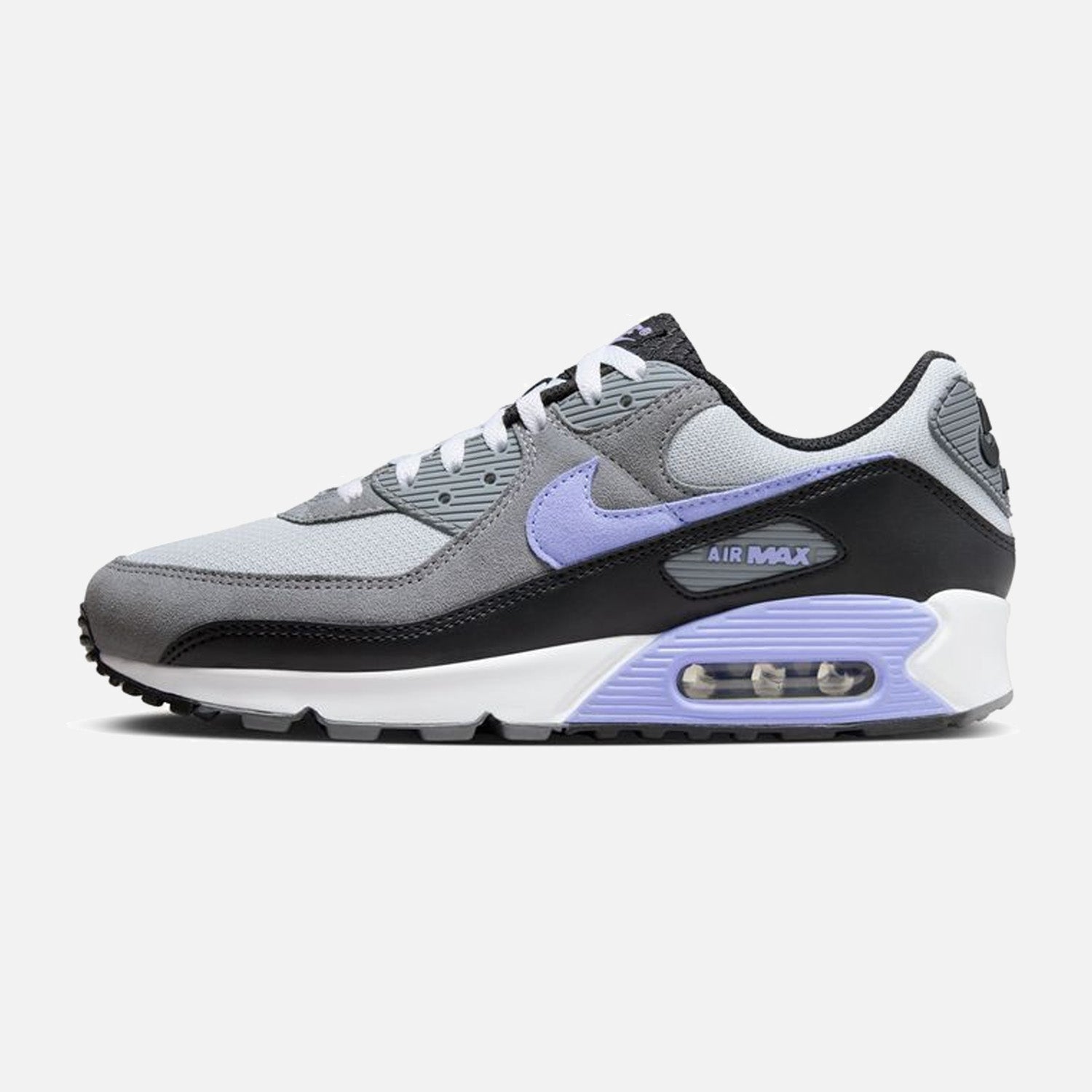 Men's Nike Air Max 90 - Grey Purple