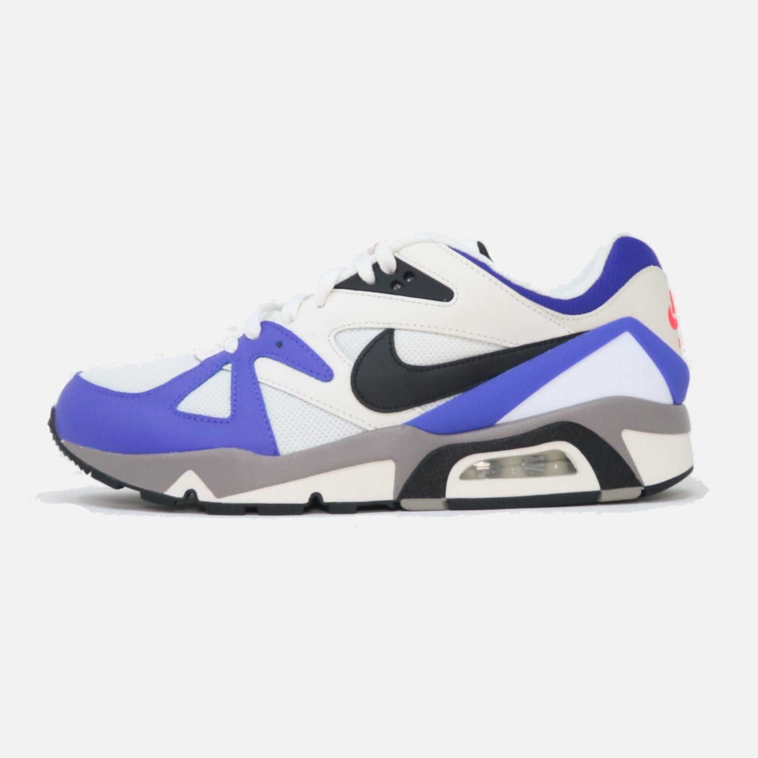 Men's Nike Air Max Structure White Blue Trainers