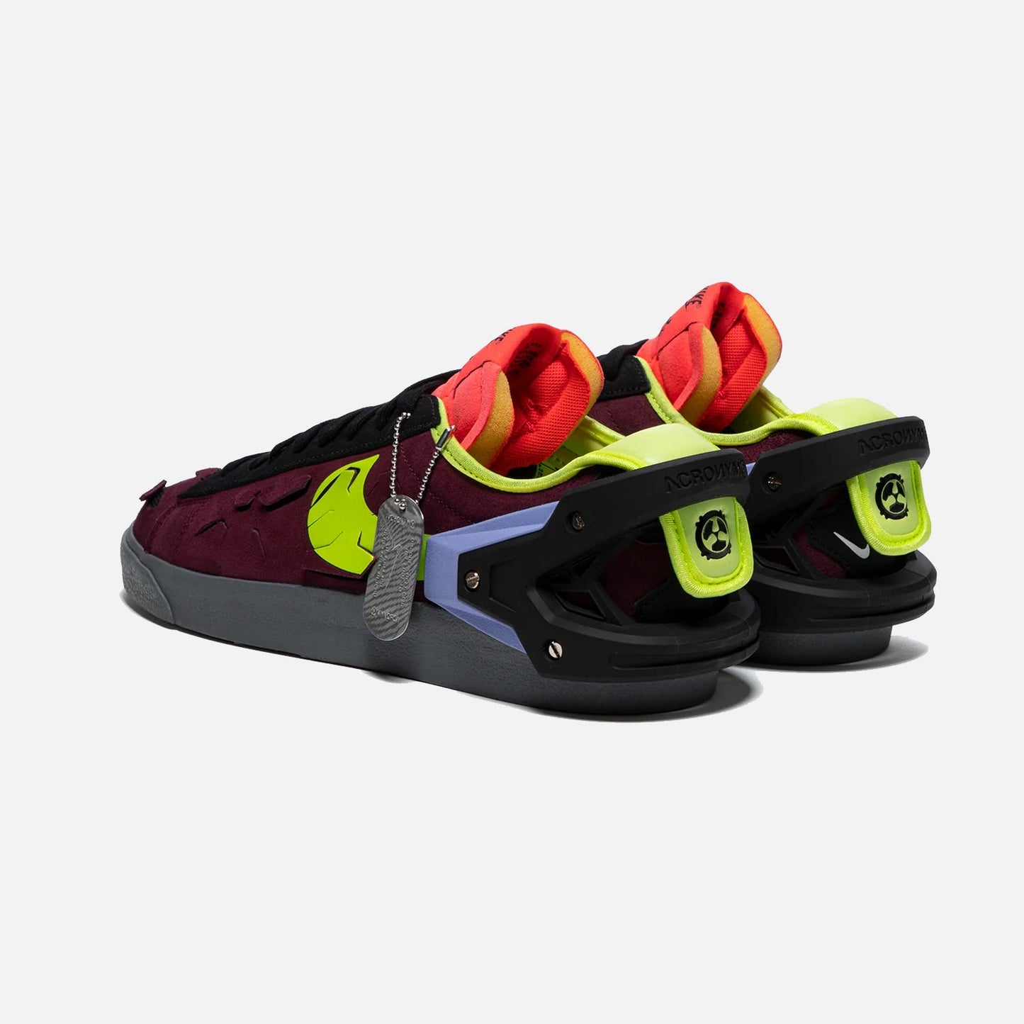 Men's Nike Blazer Low Acronym Maroon