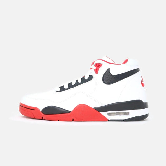 Men's Nike Flight Legacy White Red Leather