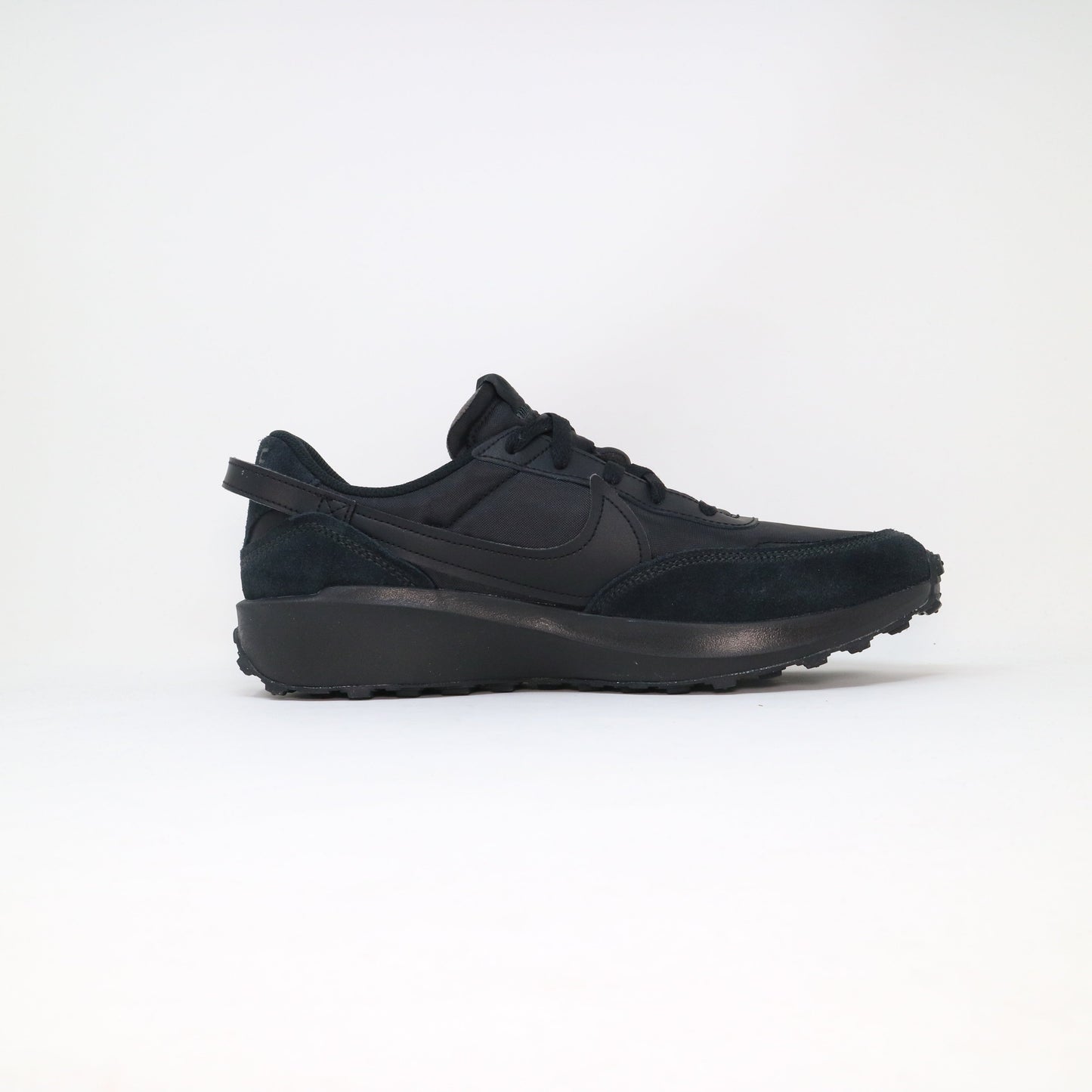 Men's Nike Waffle Debut Triple Black Suede