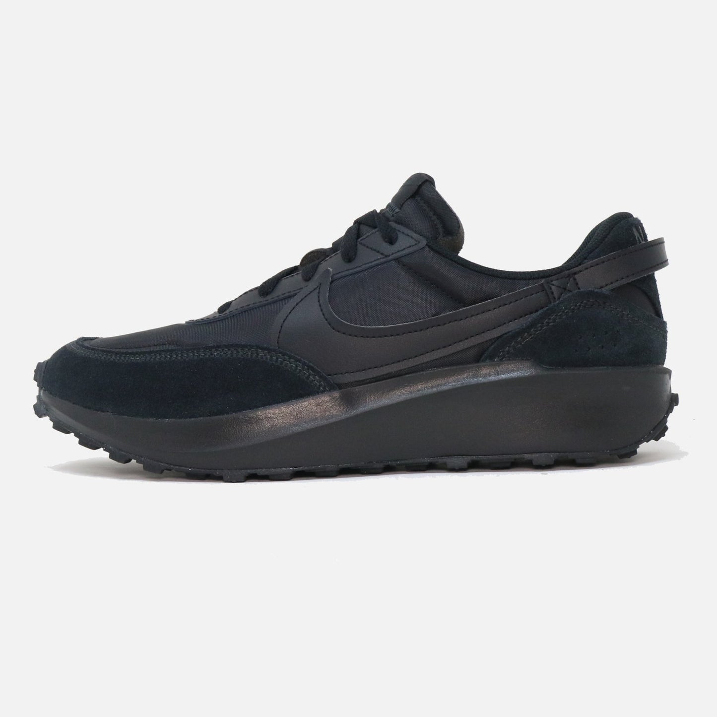 Men's Nike Waffle Debut Triple Black Suede