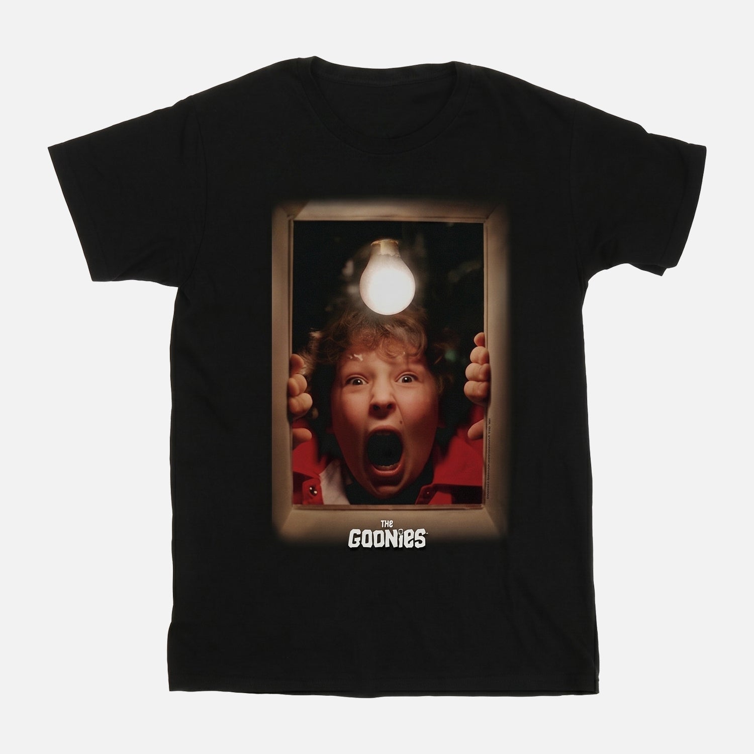 Men's Official Goonies Chunk T-shirt Black