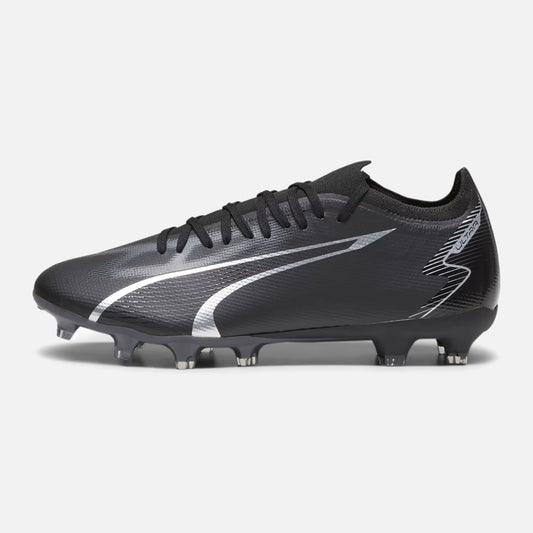Men's Puma Ultra Match Firm Ground Artificial Grass Boots Black