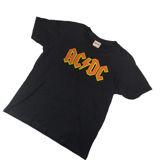 Official AC/DC Kids Vintage Black T-Shirt