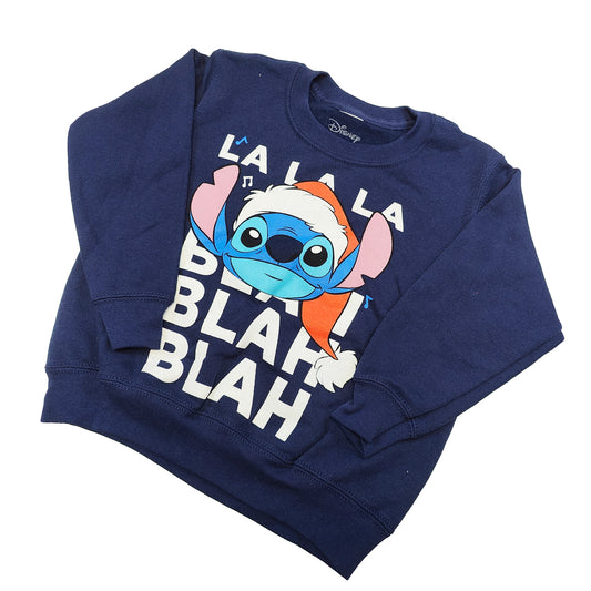 Official Disney Lilo And Stitch Kids Vintage Christmas Sweater