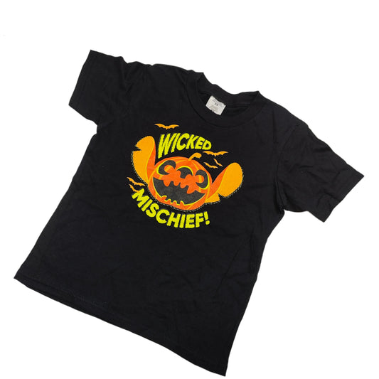Official Disney Lilo And Stitch Vintage Halloween T-Shirt Black