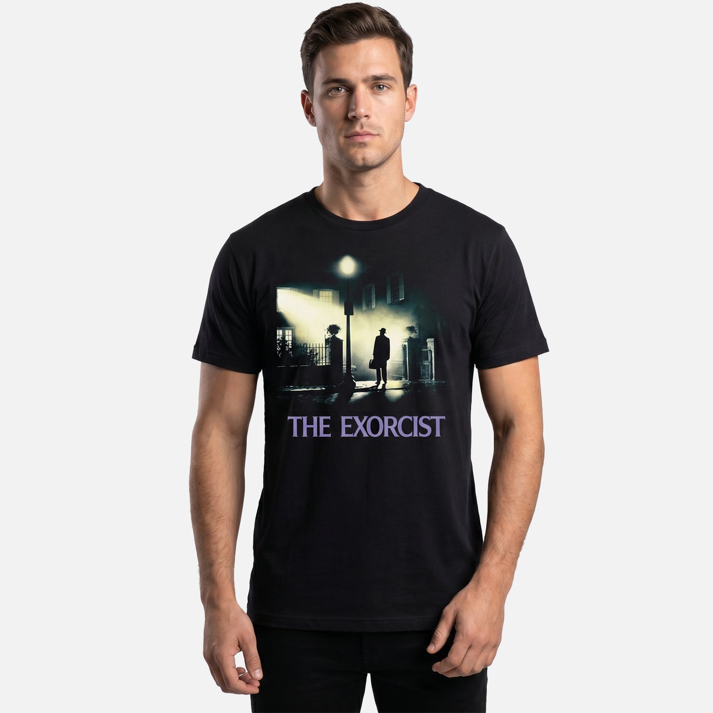 Official Exorcist Movie Poster Black T-shirt