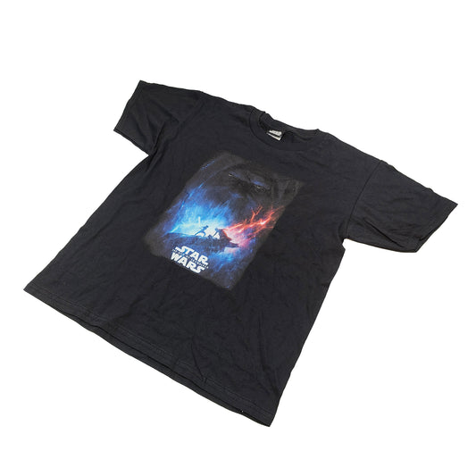 Official Star Wars Rise Of Skywalker Vintage Black T-Shirt