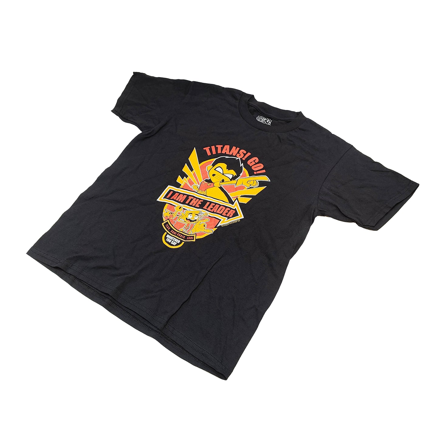 Official Teen Titans Kids Black T-Shirt