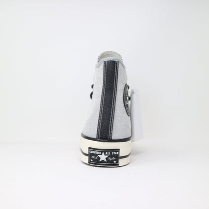 Women's Converse Chuck Taylor 70 All Star Hi - Silver Glitter