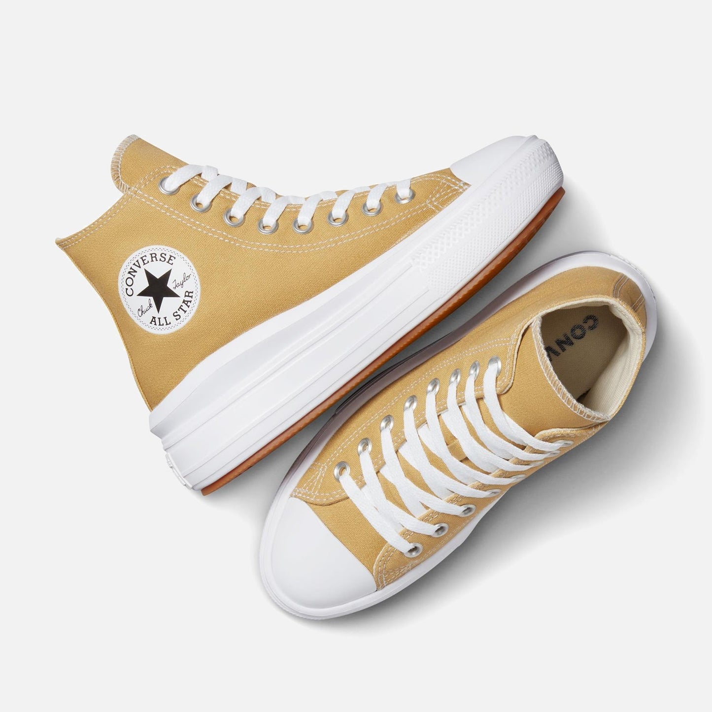 Women's Converse Chuck Taylor Move Hi Light Sand