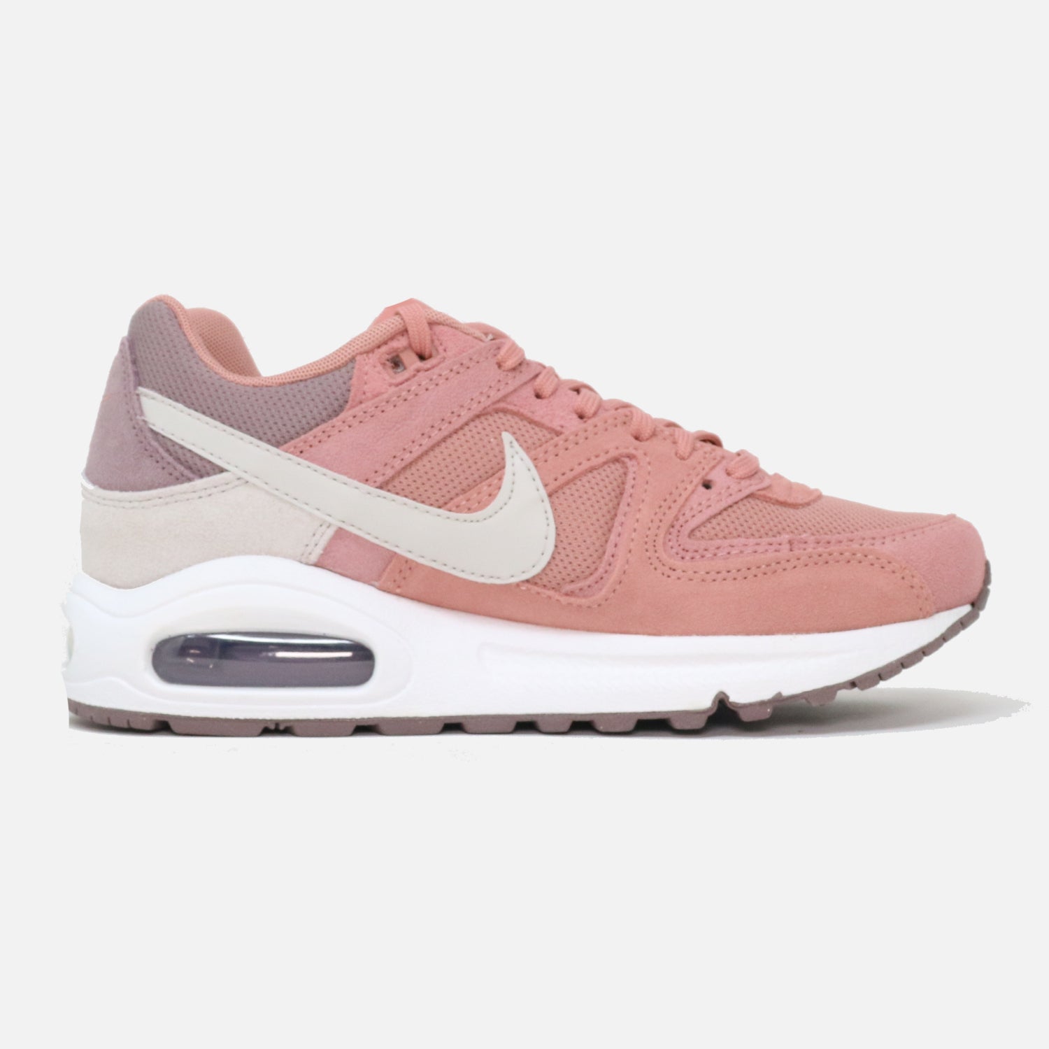 Womens Nike Air Max Command Pink Suede