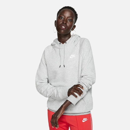 Women's Nike Club Grey Pullover Hoodie